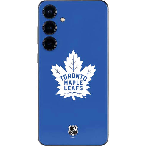 NHL Toronto Maple Leafs Color Pop Galaxy S25 Skin